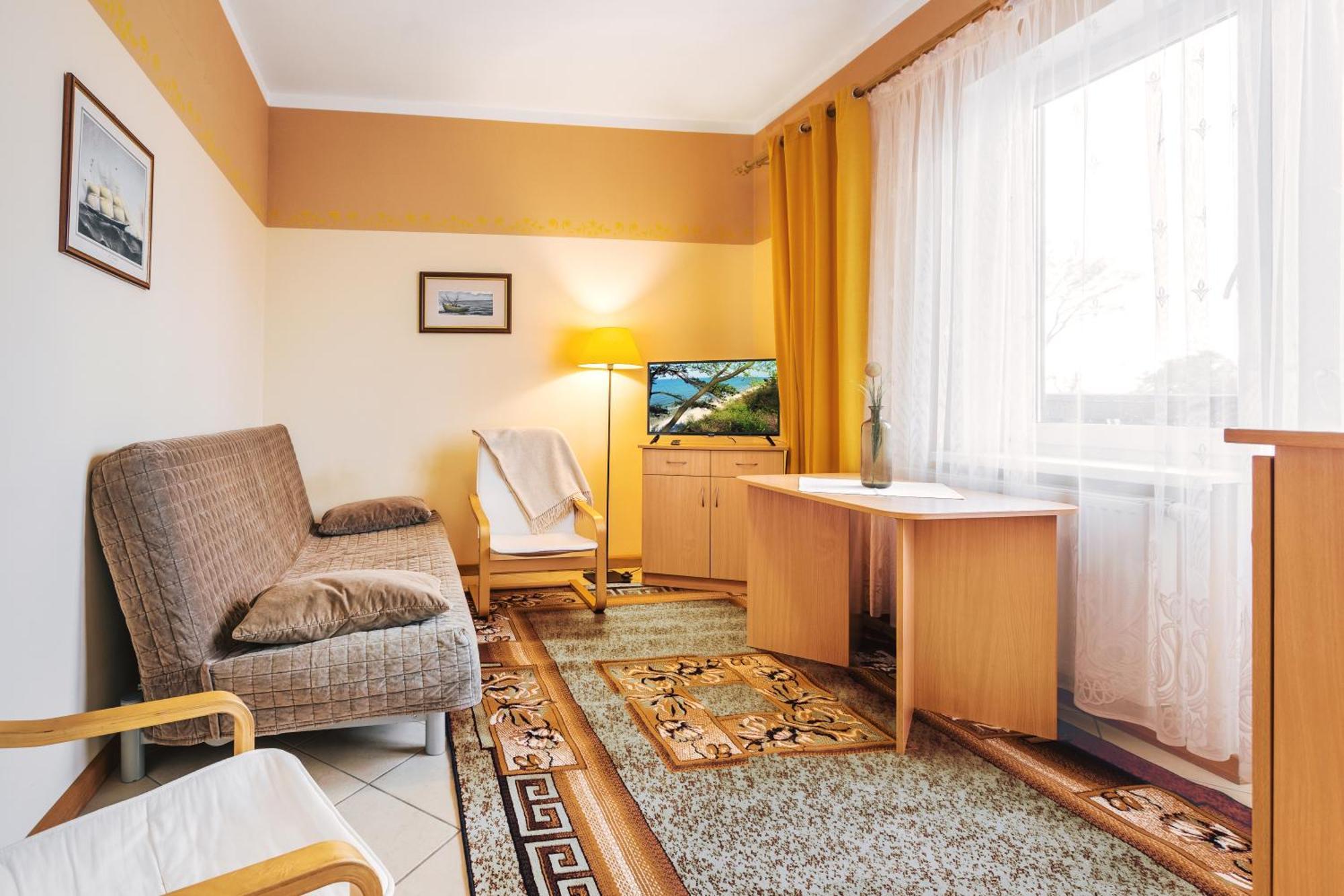 Roza Wiatrow Otel Władysławowo Oda fotoğraf