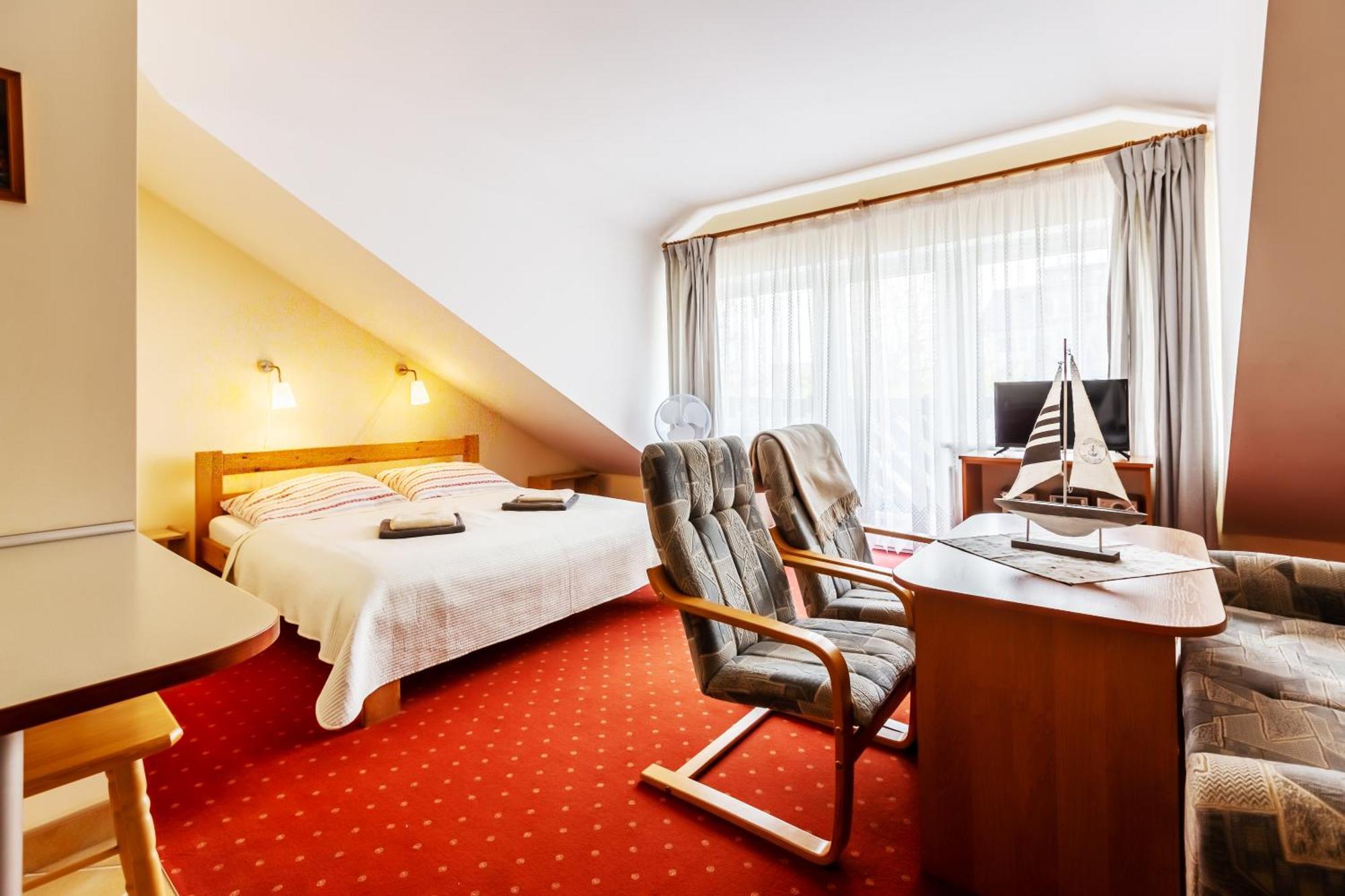 Roza Wiatrow Otel Władysławowo Oda fotoğraf
