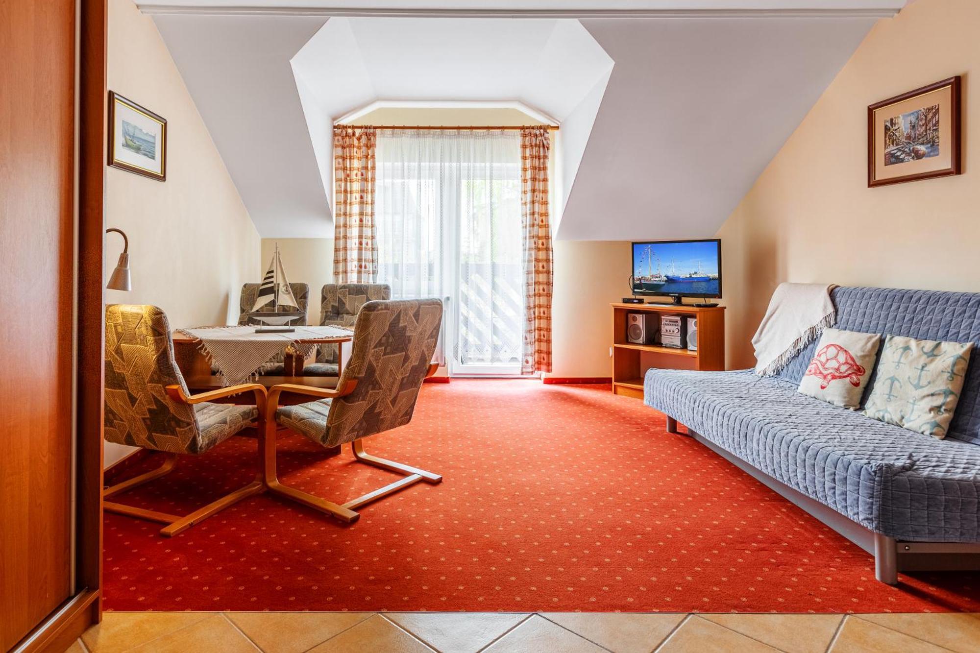 Roza Wiatrow Otel Władysławowo Oda fotoğraf