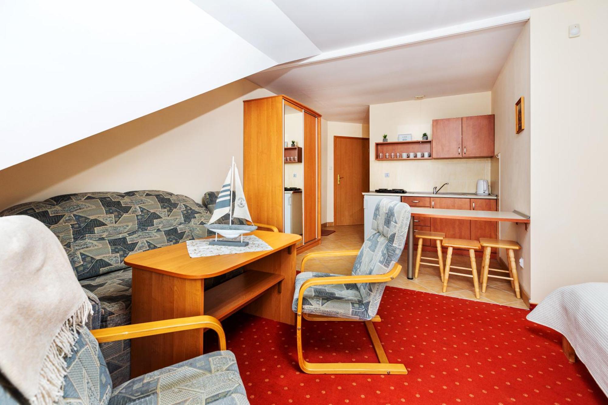 Roza Wiatrow Otel Władysławowo Oda fotoğraf